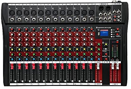 WDWDW Professional Audio Mixer Computer Stage Recording USB Sound Card Bluetooth DJ Model CT-60 CT-80 CT-120 CT-160 6 8 12 16 Channel
