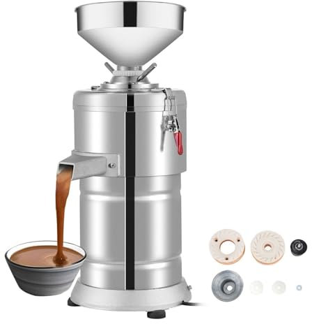 15Kg/h Burro di Arachidi Maker 1100W Elettrico Commerciale Noci Noci Roba Rettifica Miller Casa Mandorla Sesamo Macchina for Spappolare, Potente ed efficiente