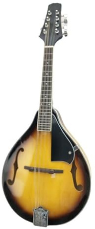 Mandolina Instrumento Musical Ocho Cuerdas Hermoso Sonido Bk Instrumento De Mandolina Profesional(Yellow)