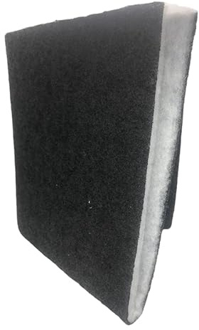 Conny Clever Aktivkohlefilter für Dunstabzugshaube, 47x57cm, Universal Zuschneidbar, Doppelfilter mit Fettfilter und Aktivkohle+ Reinigungstücher