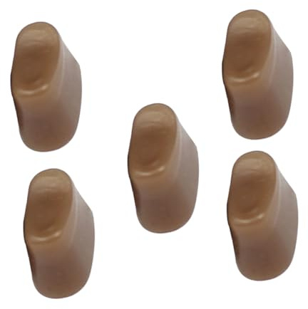 Mipcase Almohadillas para Botones de Flauta 5 Piezas de Ladrillos de Gel Silenciosos de Coloide para Reemplazo Fácil y Accesorios para Instrumentos de Viento