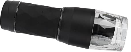 Naroote Cafetière à Main Portable, Forte Pression, Compacte, Légère, Conception Détachable, pour Voyage en Plein Air, Camping (BLACK)