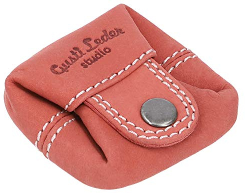 Gusti Geldbörse Leder - Linus Portemonnaie Kleiner Geldbeutel Kleingeld Portemonnaie Rot Leder