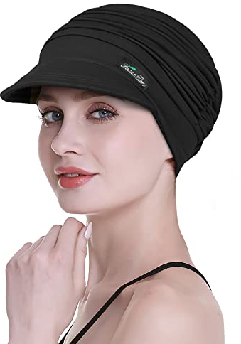 FocusCare Elastische Bambus-Baseballmütze für Chemo Frauen-Geschenke für Chemotherapie-Patienten