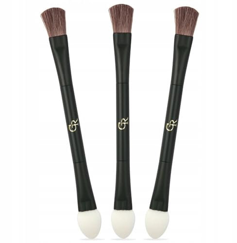 Golden Rose Doubleended Eyeshadow Brush(Cozel) 1 Pack