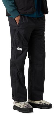 THE NORTH FACE - Pantalones de Lluvia Antora para Hombre - Impermeables y Transpirables - TNF Black-NPF - XL