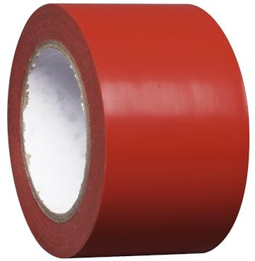 kaiserkraft | Bodenmarkierungsband | selbstklebend | 1 Rolle | rot | VE 2 Stk