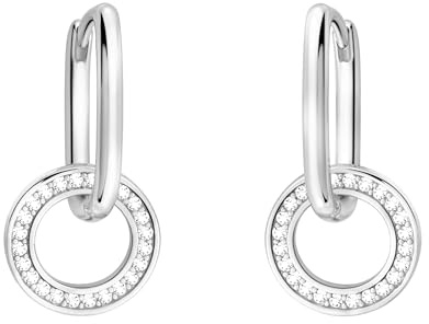 SOFIA MILANI - Damörhängen i 925 Silver - med Zirkoniastenar - Hoops med Zirkonia - E2971