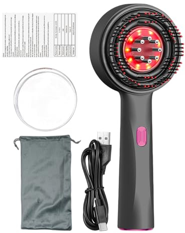 Xummpxuk Hair Massager Brush - Elektrische Haarbürsten für Wachstum, Massagegerät Elektrische Kopfhaut Kopfhaut Massagebürste für Stimuliert das Wachstum