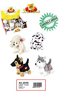 CAGNOLINO CAMMINA E ABBAIA 15cm 25152
