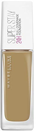 Maybelline New York, Base de Maquillaje De Larga Duración, Superstay 24H, Tono 34 Soft Bronze, 30ml