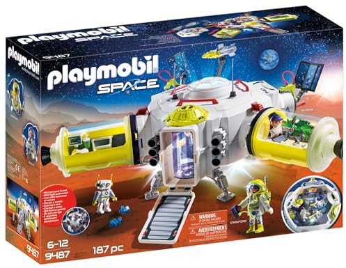 PLAYMOBIL | Space | Mars-Station | Spielzeug für Kinder ab 6 Jahren [Exklusiv bei Amazon] | 9487