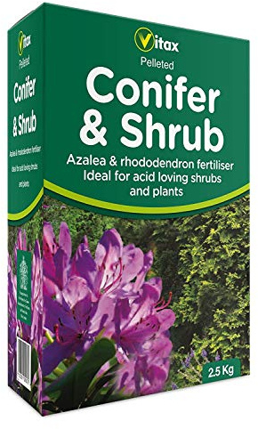 Vitax Ltd 2 X Conifer and Shrub Fertiliser 2.5Kg