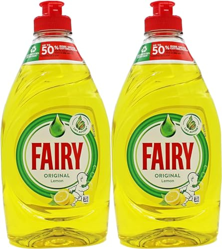 Original Lemon Detersivo Liquido | Confezione da 2 x 320 ml | Detergente grasso per piatti