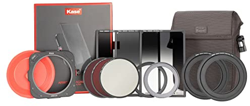 Kase Armour Magnetisches, stoßfestes 100 mm Filter-Master-Halterungs-Set, 67 mm, 72 mm, 77 mm, 82 mm, optisches Glas, CPL ND64, ND1000, Soft Grad 0,9, Soft Grad 1,2 100