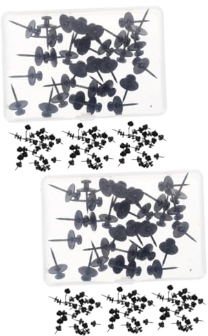 EXCEART 60stücke Metall Pinnnadeln Kreative Fünfzackige Pushpins Für Pinnwand Fotowand-Dekoration Korkbrett Zubehör Vielseitige Verwendung Schule Und Büro