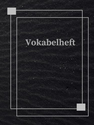 Mein Vokabelheft DIN A4 Vokabelbuch 2 Spalten 106 Seiten Schulheft Übungsheft um Sprachen und Vokabeln leichter zu lernen & notieren Notizbuch ... Sprachschule Schulbedarf Lernkontrolle A10A