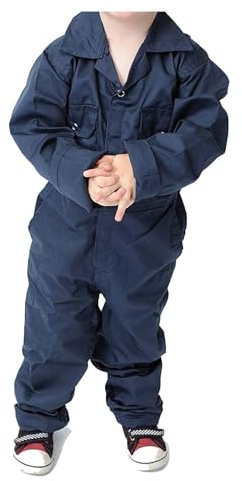IBEX Combinaison Unisexe pour Enfants, Salopette et Salopette | Combinaison de Déguisement d'Halloween pour Tout-Petits et Enfants, bleu marine, 1-2 Years (20)