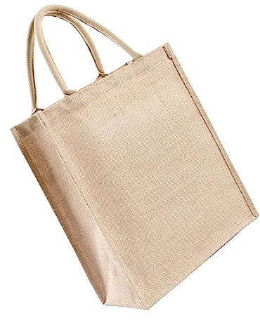 NIYANGLE Jutebeutel Als Geschenktasche Und Einkaufstasche Wiederverwendbar Und Robust Für Damen Und Herren