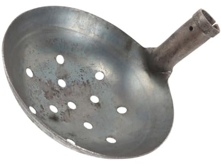 BESTonZON Pala para Tamizar Estiércol Metálica Reutilizable para Jardinería Limpieza de Diseño Grande Herramienta Multifuncional para Drenaje y Fertilización
