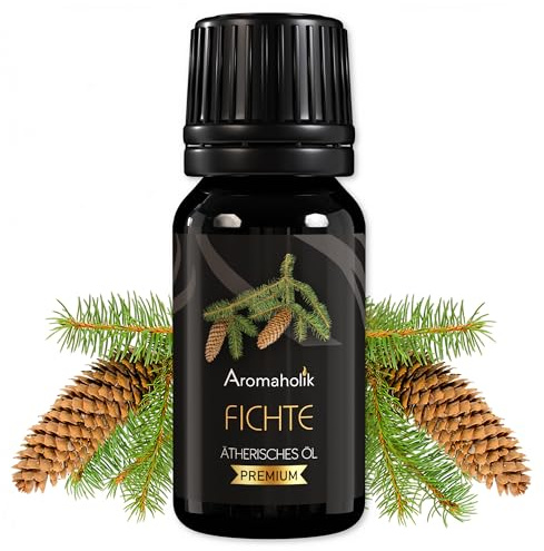 Fichtennadelöl BIO 10 ml – 100% natürlich, ätherisches Öl aus Indien für Diffuser, Saunaaufguss & Aromatherapie, Zertifiziertes Öl für Sauna & Massage