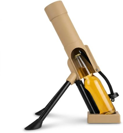 Apribottiglie per birra, per mortaio, pesante, 51 mm, per bar, scrivanie, scaffali