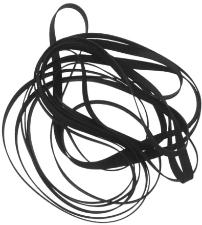 Lurrose 5 st skivspelares drivrem - 7,87/9,25/10,62/12,59 tum/18,5 tum vinyl skivspelare drivrem ersättning för fonograf tallrik reparation och uppgradering