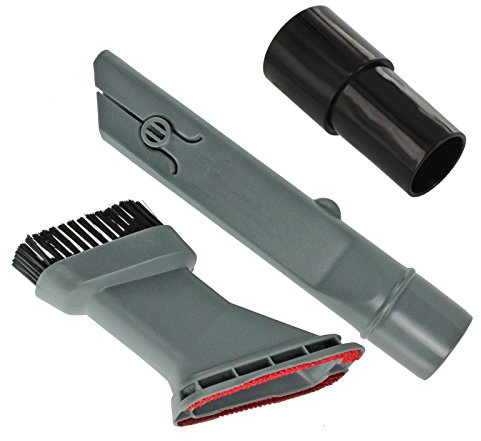 SPARES2GO 3 in 1 Brush, Crevice & Upholstery Tool for Russell Hobbs Vacuum Cleaners (35mm)