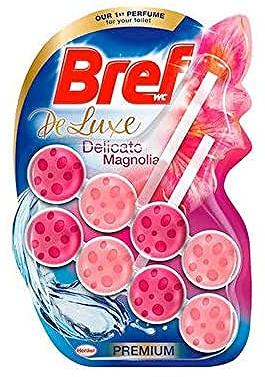 Bref Power Active Duplo Deluxe Magnolia Toilet Basket – 2 x 50 g