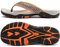 ChayChax Infradito Uomo Scarpe da Spiaggia e Piscina Antiscivolo Sandali Sportivi Pantofole Ciabatte da Mare Gomma Suola per Sostegno dell'Arco,Grigio Arancio,45 EU