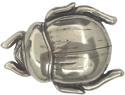 BELTINGER Gürtelschnalle Skarabäus 4,0 cm | Buckle Wechselschließe Gürtelschließe 40mm Massiv | Wechselgürtel bis 4cm