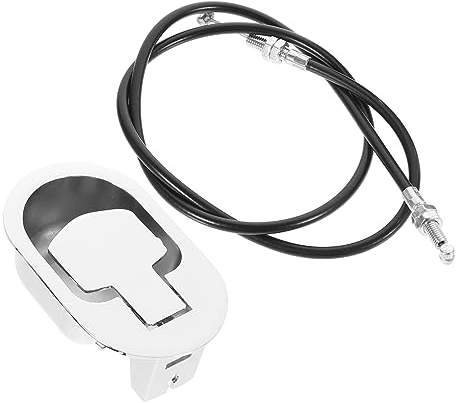 Warmhm Recliner Release Handle Ersatzteil Aus Stabilem Aluminiumlegierung Elektrobeschichtet Mit Robustem Kabel Universeller Sofa Sitzlehnen Entriegelungsgriff Einfache Montage Passend Fü