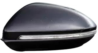 Außenspiegel Für G&olf 7 MK7 2013 2014 2015 2016 2017 Auto Links Rechts Power Folding Blinker 6 9 13 Drähte Seite Spiegel Montage Komplette Außenspiegel(9 Wires Black L)