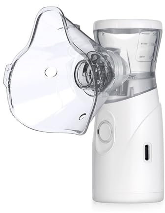 Nebulisateur pour Adultes et Enfants - Nébuliseur Ultra-Silencieux USB-C pour Adultes/Enfants - 2 Modes Réglables & Design Portable Maison/Voyage