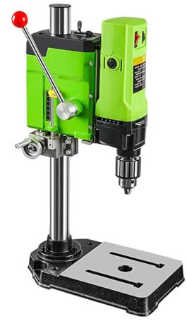 Electric Bench Drill Press Holder, Bench Drill Press Stand,1050W Mini Drilling Machine with 3-16mm - Portable Workbench for DIY Furniture, Jewelry Making, Woodworking Projects