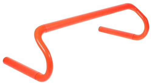 UKCOCO setos de entrenamiento para niños y niñas 15 cm mini setos portátil de plástico equipo de agilidad obstáculos 10 piezas para atletas jóvenes para entrenamiento de fútbol y