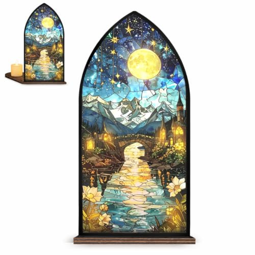 Buchstütze Fantasy Deko, Bücherregal Deko für Wohnzimmer, Geschenke für Buchliebhaber, Gothic Bookish Stuff für Leseecke Büro Schlafzimmer Wohnzimmer Schreibtisch