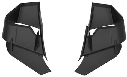 Motorcykel spoiler Wing För BMW S1000RR S1000 RR 2019 2020 2021 2022 2023 Svart Vindruta Vinge Kåpa Framspoiler Vinglet