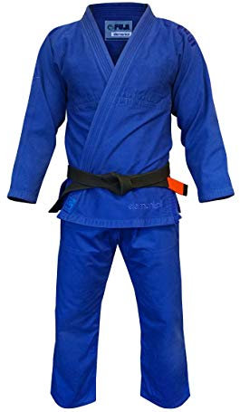 Fujifilm unisex-vuxen Elemental Bjj GiElemental BJJ Gi, BLÅ, A4