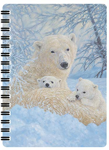 3D LiveLife Northern Family A6-Anteckningsbok, Spiral, 80 Sidor