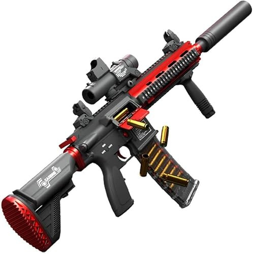 Pistola giocattolo realizzata in nylon, pistola ad acqua schiuma elettronica automatica, M416 fucile da cecchino, pistola ad aria compressa con silenziatore, regali per bambini e uomo