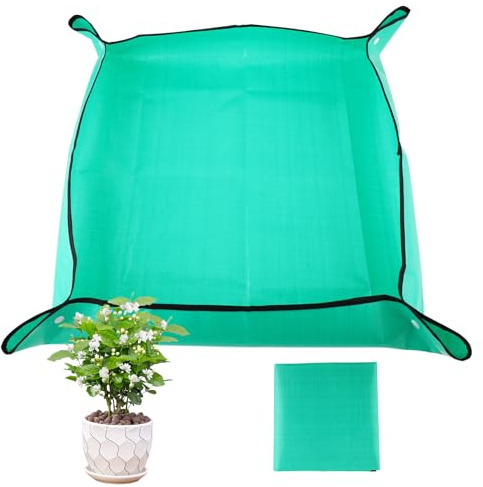 Molain Tapis De Jardinage pour Plantes D'intérieur Tapis De Rempotage Pliable Et Imperméable Tapis De Rempotage De Plantes Succulentes Tapis De Jardinage Portable Cadeau pour Les Amateurs