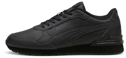 PUMA Unisex Adults St Runner V4 L Sneaker, PUMA Black-Shadow Gray, 44 EU