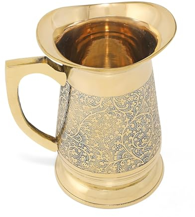 Brass Water Jug | Sustainable Living | Reusable and Recyleable