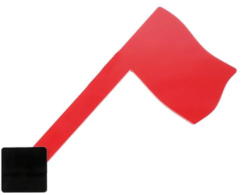 Repuesto de bandera de buzón, bandera de buzón de repuesto, bandera de buzón de correo, accesorios de buzón, bandera de buzón de correo para actualizar tu buzón con una bandera roja