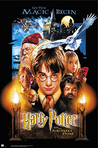 Trends International 24X36 Harry Potter and the Sorcerer's Stone - One Sheet Wall Poster, 24 x 36, Premium Unframed Version