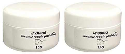 Fliesenreparaturset Porzellan Crack Chip Keramikbodenreparatur Cremepasten Wannenfliesen Und Duschreparaturset Reparatur von Chips Und Löchern in Keramikfliesen