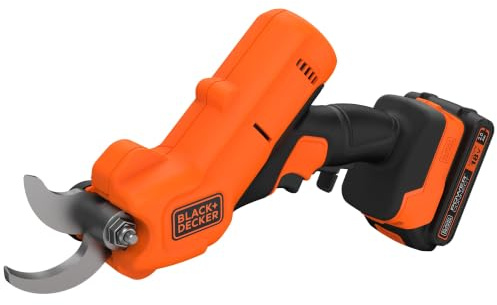 Black & Decker BCPP18D1-QW Batteri Batteridriven sekatör inkl. batteri, inklusive laddningsstation 18 V Li-Ion
