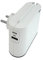 LEGRAND Adaptadores 2P, 2 Tomas de enchufes/Corriente Laterales, Puertos USB Tipo A y C, Ladron de enchufes, Color Acabado Blanco/Gris Oscuro 694593