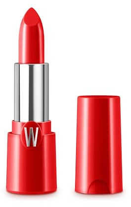 WYCON cosmetics CREAM ICON SHINY LIPSTICK - Rossetto cremoso dal finish luminoso con effetto rimpolpante e levigante - 13 SOFT SCARLET